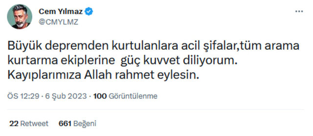 Ünlü isimler tek yürek oldu 18