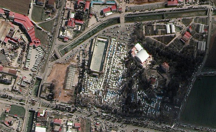 Depremin uydu görüntüleri ortaya çıktı. Yüreği yetmeyen bu fotoğraflara bakmasın 6