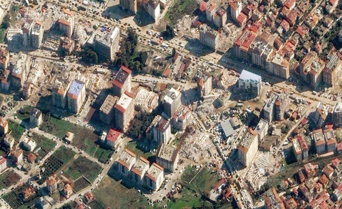 Depremin uydu görüntüleri ortaya çıktı. Yüreği yetmeyen bu fotoğraflara bakmasın 4