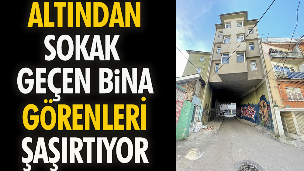 Depremden sonra bu rezillik ortaya çıktı. Üstü apartman altı sokak 1