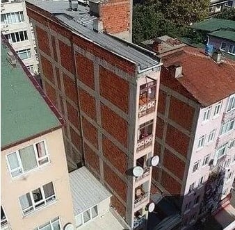 Bu binaların alayına ruhsat verilmiş. Yok artık dedirten apartmanlar 27