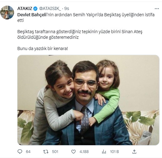 Türkiye Beşiktaş'tan istifa eden Devlet Bahçeli'yi konuşuyor. Beşiktaş taraftarı 'Hükümet istifa' diye bağırdı Bahçeli Beşiktaş'tan istifa etti 49