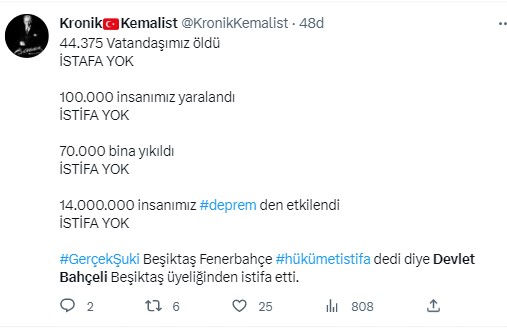 Türkiye Beşiktaş'tan istifa eden Devlet Bahçeli'yi konuşuyor. Beşiktaş taraftarı 'Hükümet istifa' diye bağırdı Bahçeli Beşiktaş'tan istifa etti 30