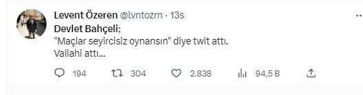 Türkiye Beşiktaş'tan istifa eden Devlet Bahçeli'yi konuşuyor. Beşiktaş taraftarı 'Hükümet istifa' diye bağırdı Bahçeli Beşiktaş'tan istifa etti 16