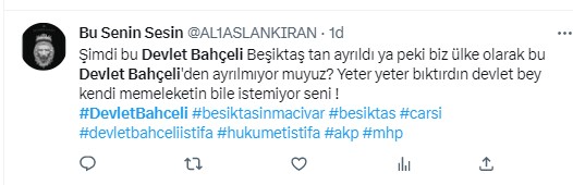 Türkiye Beşiktaş'tan istifa eden Devlet Bahçeli'yi konuşuyor. Beşiktaş taraftarı 'Hükümet istifa' diye bağırdı Bahçeli Beşiktaş'tan istifa etti 8