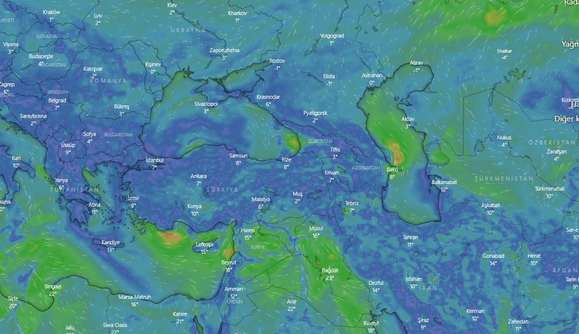 Atmosfer'de yaramaz dönem başlıyor diyen Kerem Ökten kar fırtınasının İstanbul'u vuracağı tarihi açıkladı 3