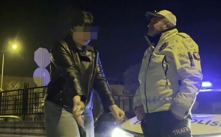 'Arka Sokaklar hayranı' alkollü sürücü polisi canından bezdirdi 1