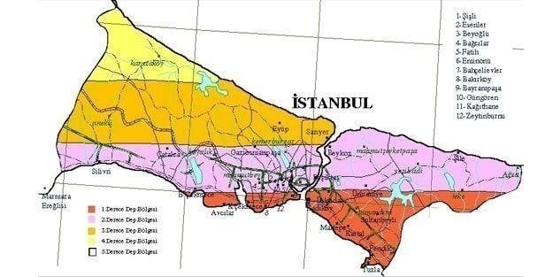 AFAD'dan eyvah dedirten deprem uyarısı. Tam 80 fay 12