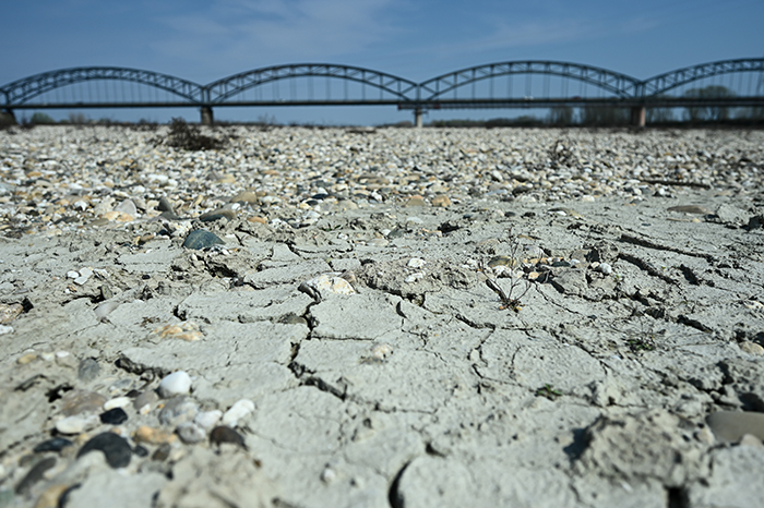 İtalya'nın en büyük nehri Po'da kuraklık sıkıntısı 9
