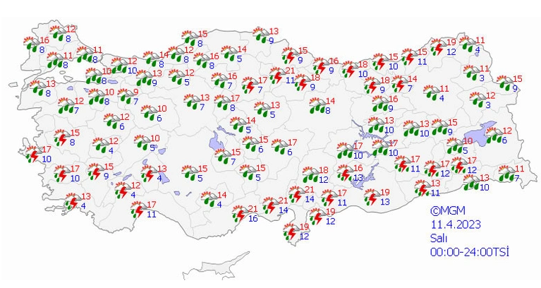 Kuvvetli yağış ve dondurucu soğuk geliyor. Meteoroloji bölge bölge uyardı 19