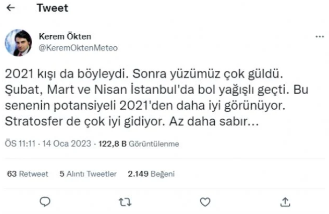 Nisan ayının ortasında kara kış yaşayacağız. 9 ile sarı 7 ile turuncu kodlu uyarı 5