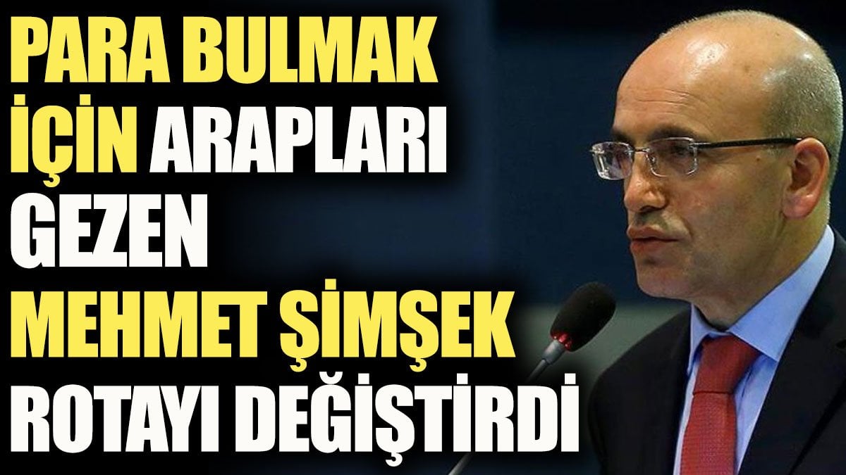 Para bulmak için Arapları gezen Mehmet Şimşek bu defa da Hindistan'a gidiyor