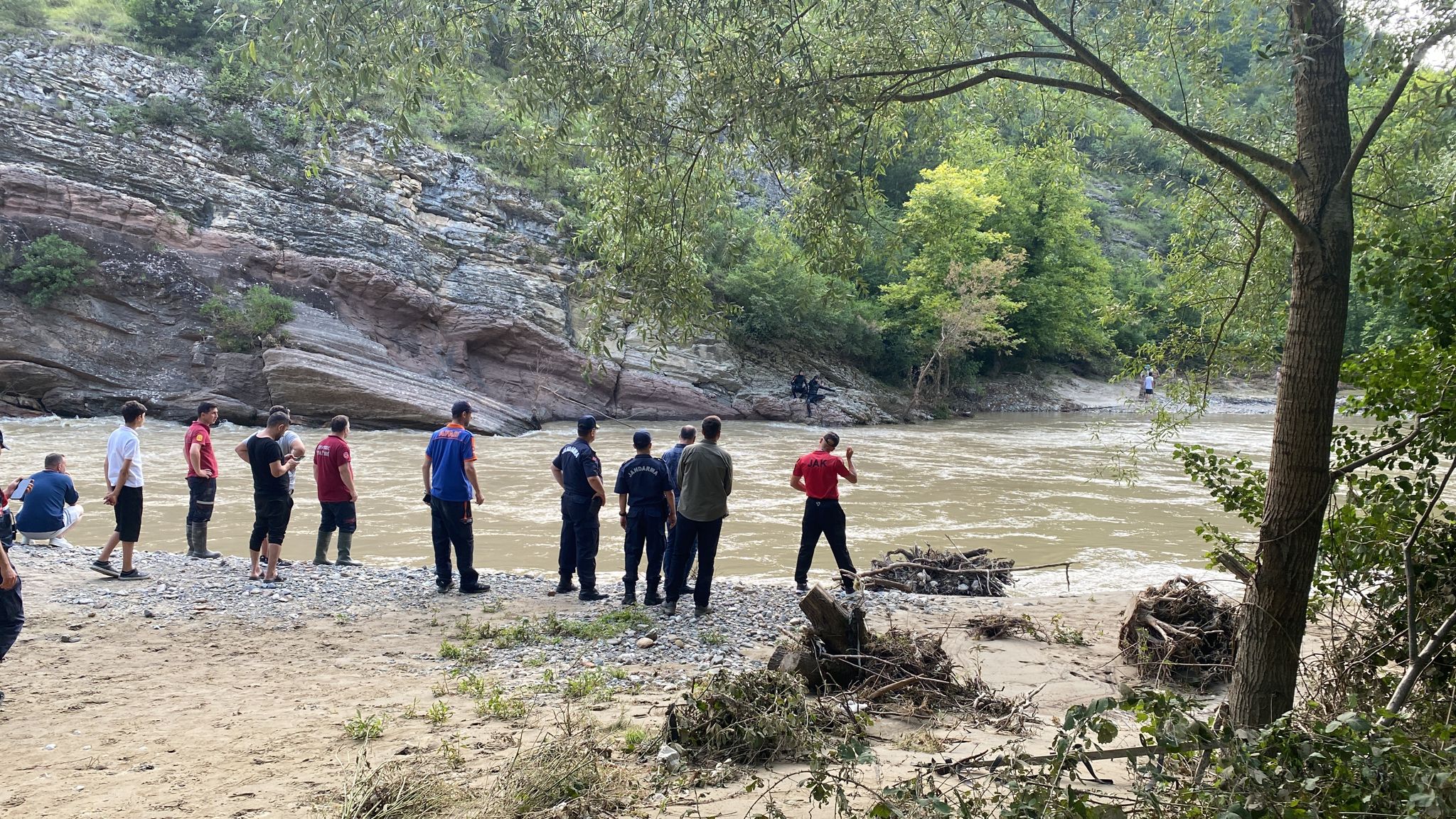 Girdiği derede kaybolan tesisat ustasının cesedi bulundu