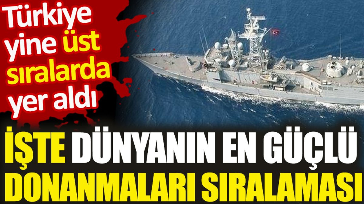 İşte Dünyanın en güçlü donanmaları sıralaması