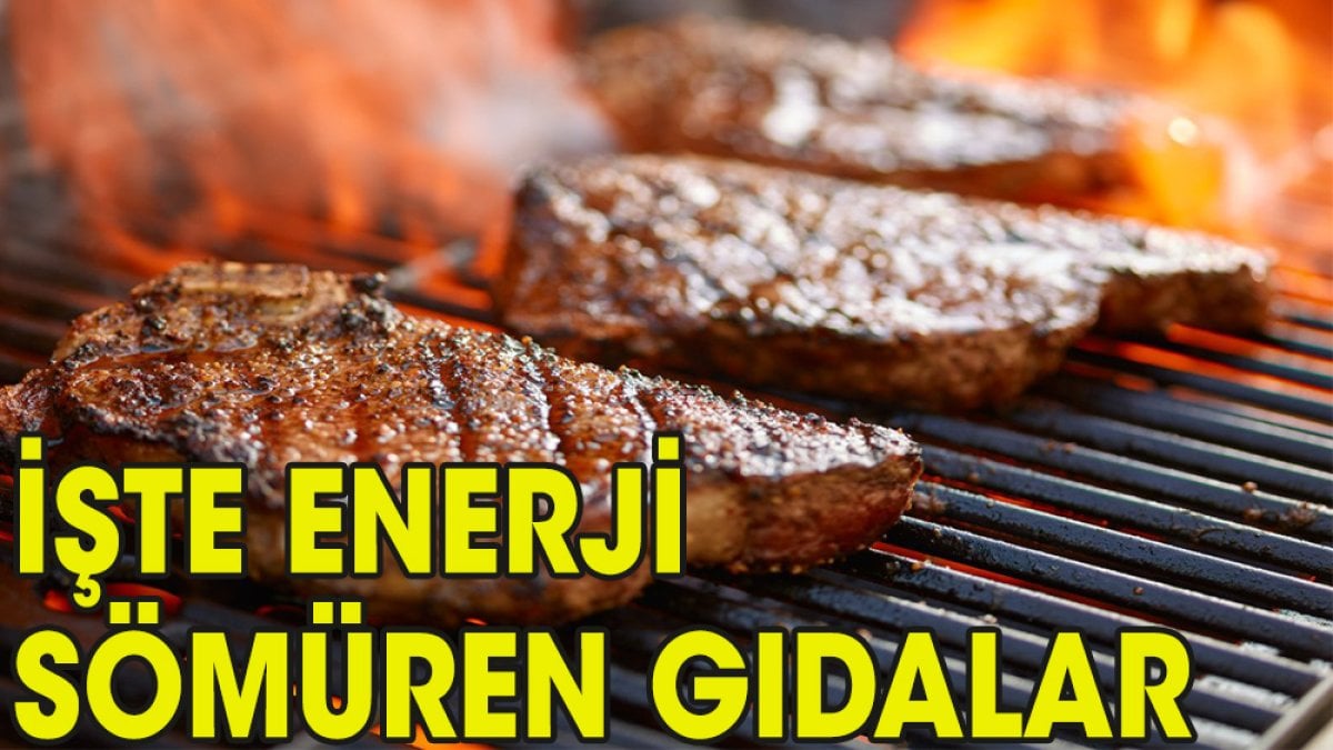 İşte enerji sömüren gıdalar