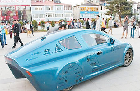 Elektrikli otomobil Erzurum’da