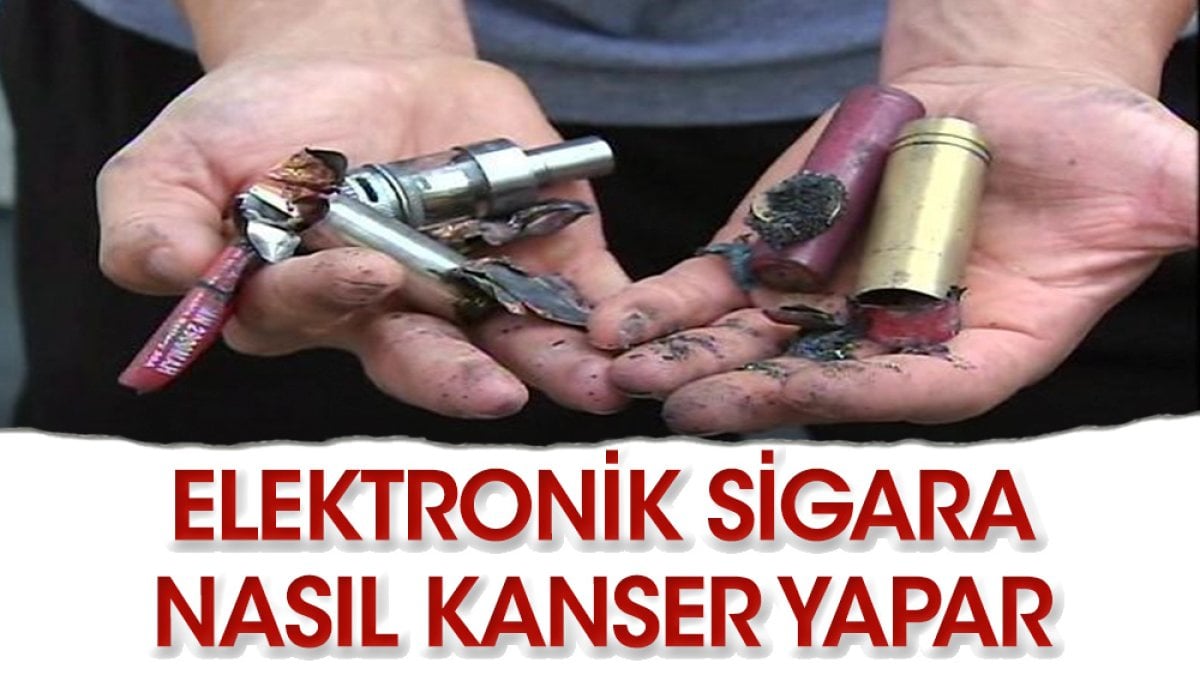 Elektronik sigara nasıl kanser yapıyor