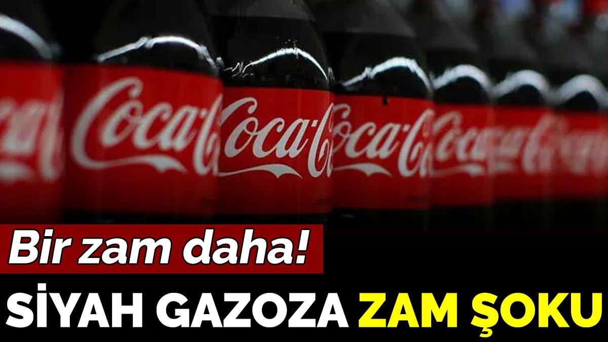 2,5 litre kolaya bir zam daha