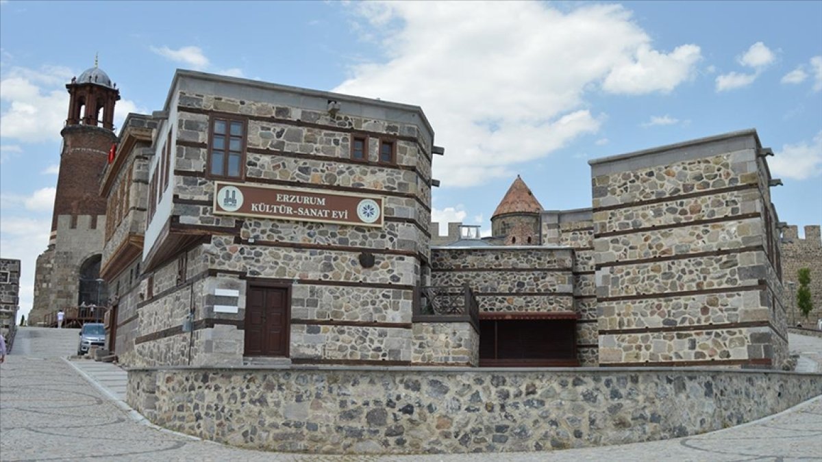 Erzurum Kültür ve Sanat Evi açıldı