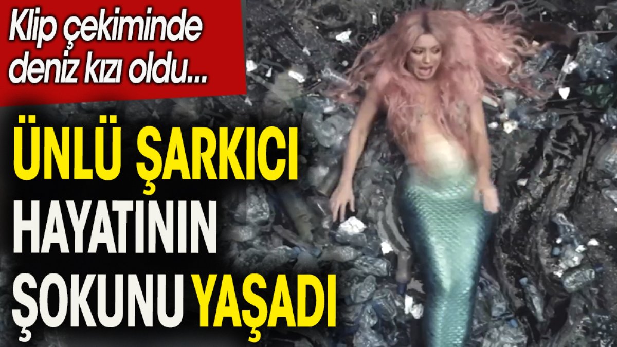 Shakira klip çekiminde hayatının şokunu yaşadı