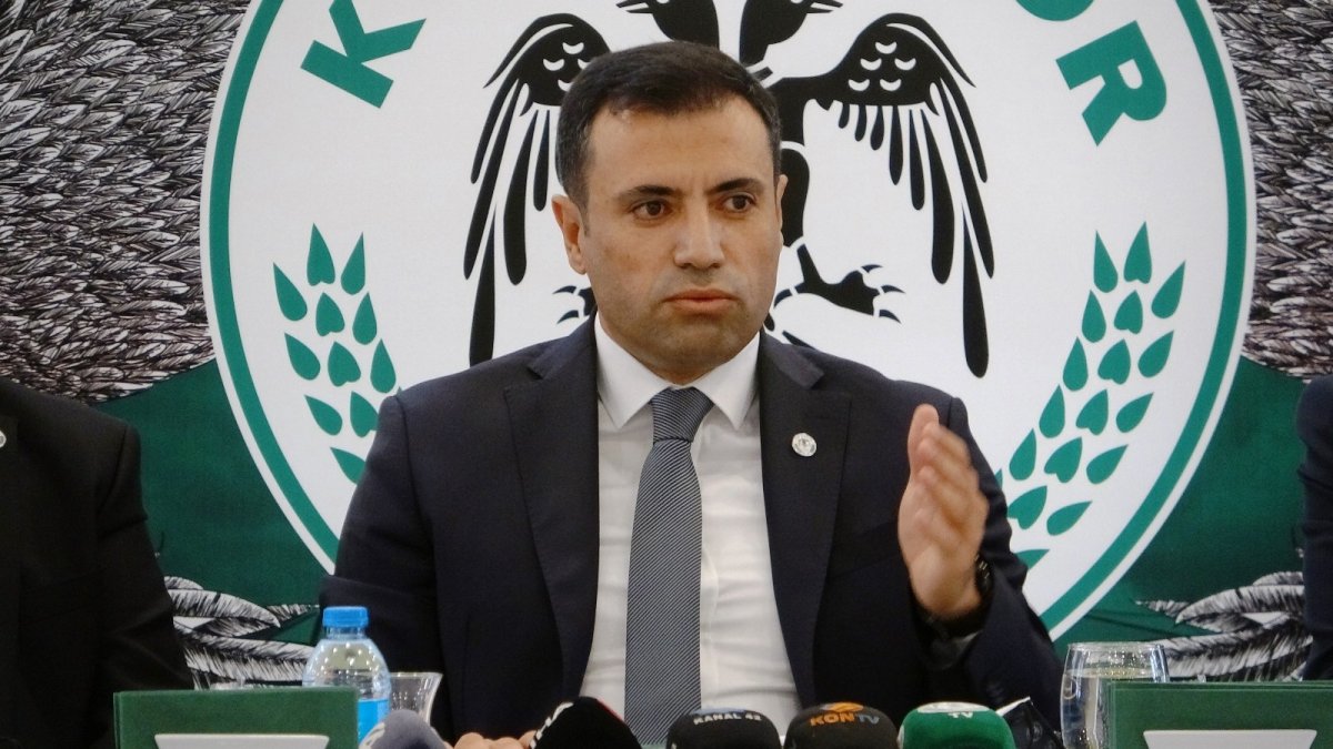 Konyaspor'un yeni başkanı seçildi. Borcun çok da önemli olmadığını açıkladı