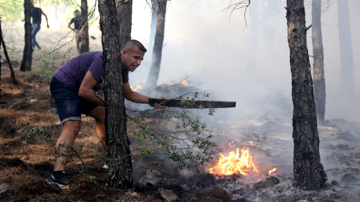 Muğla'da orman yangını çıkaran zanlı: "Gaipten ses duydum"