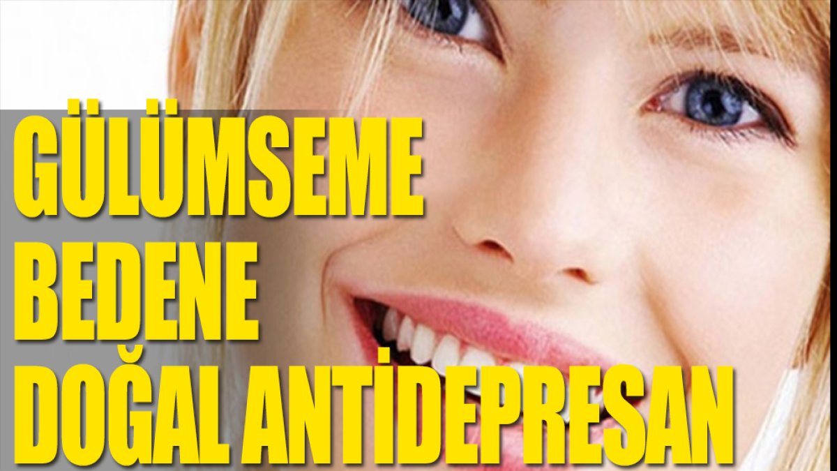 Gülümsemek antidepresan etkisi sağlıyor