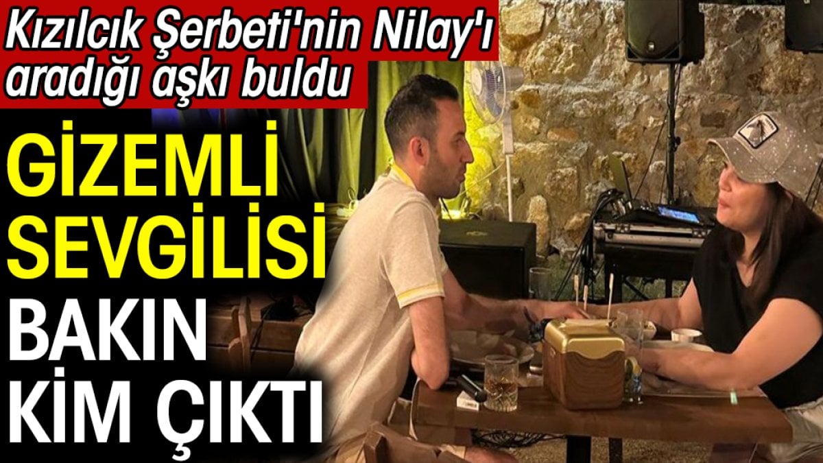 Kızılcık Şerbeti'nin Nilay'ı Feyza Civelek sevgilisiyle görüntülendi