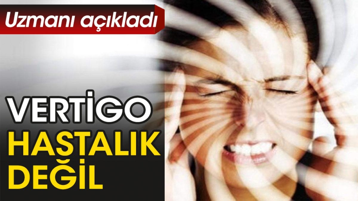 Vertigo hastalık mı değil mi