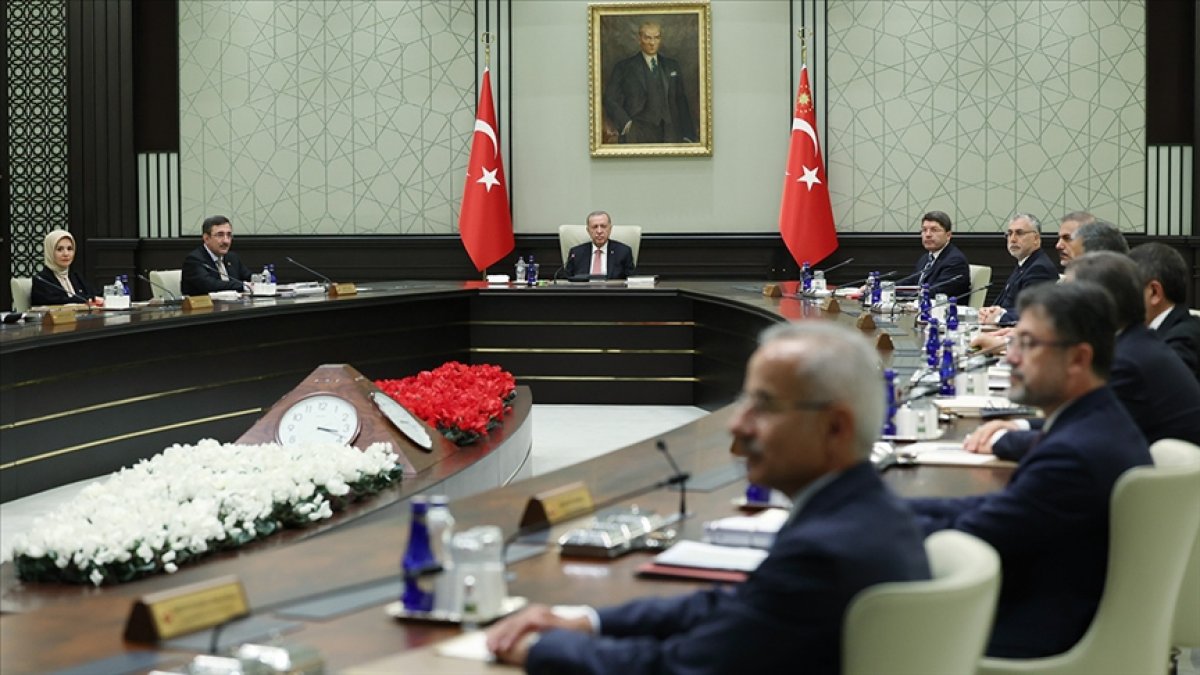 Erdoğan, Kabine Toplantısı'na başkanlık edecek