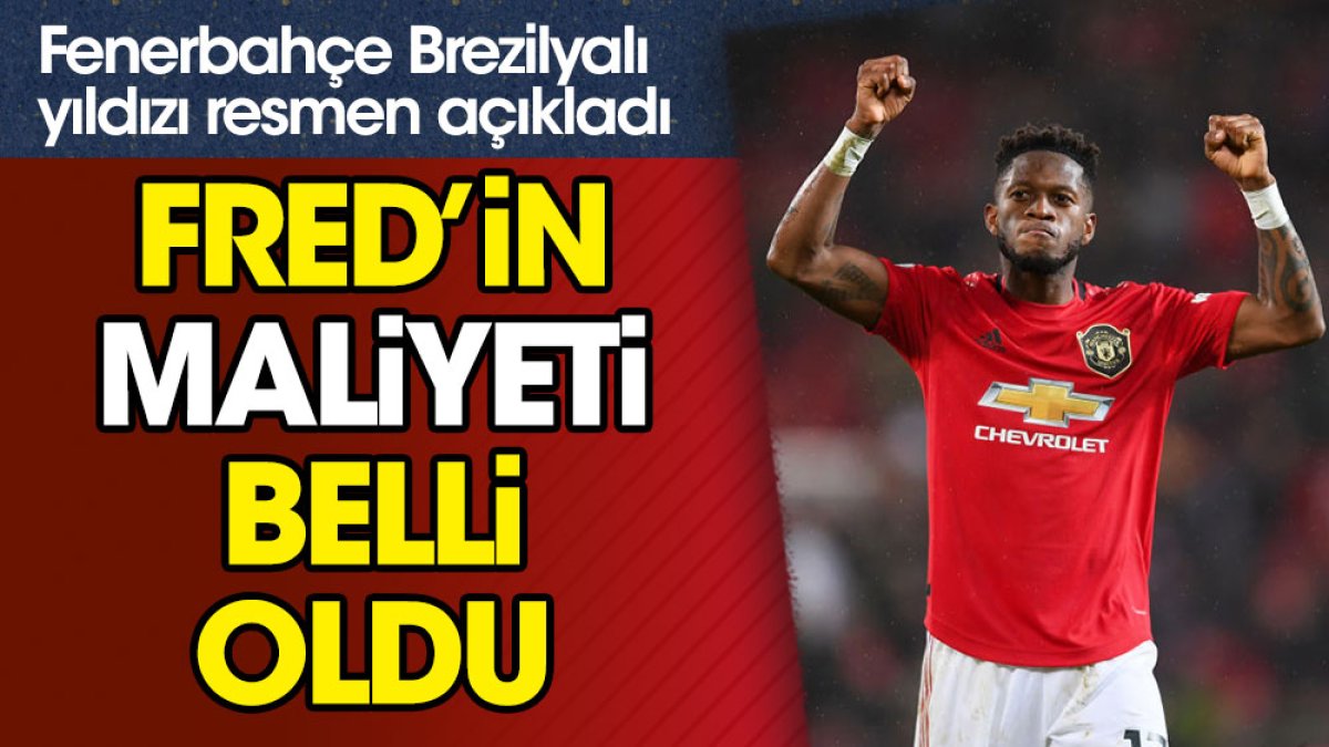 Fenerbahçe'nin yeni transferi Fred'in hedefi kupalar kazanmak