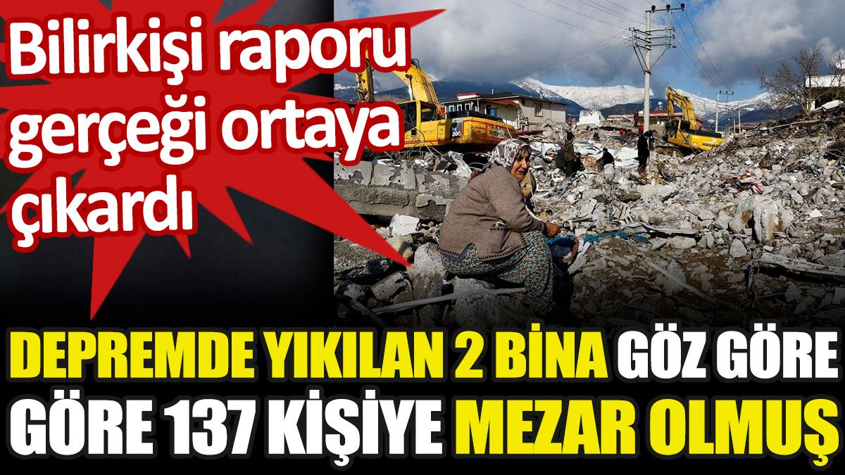 Diyarbakır'da depremde yıkılan 2 bina göz göre göre 137 kişiye mezar olmuş