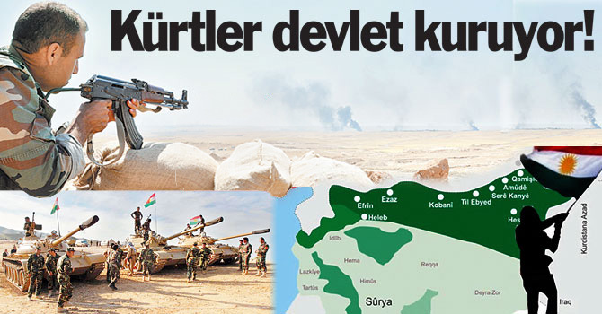 Kürtler devlet kuruyor!