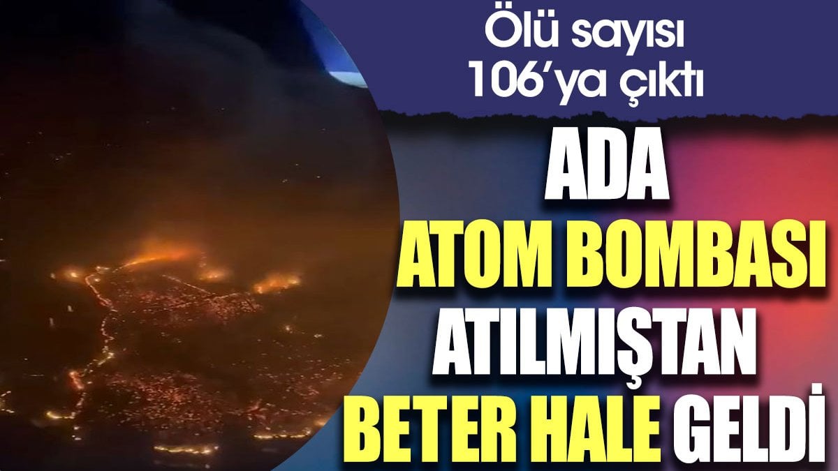 Hawaii atom bombası atılmıştan beter hale geldi