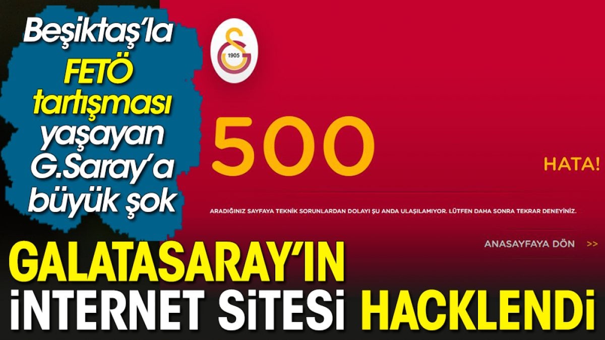 Galatasaray'a siber saldırı 1.5 saat sürdü