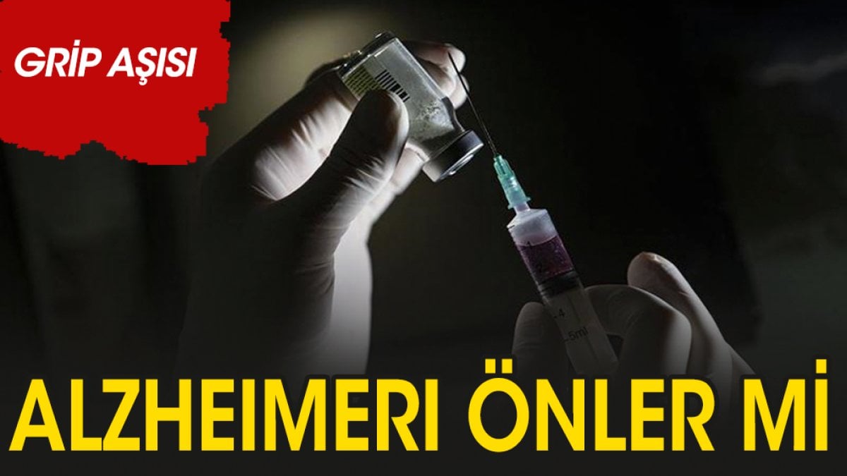 Grip aşısının Alzheimer ile etkileşimi var mı