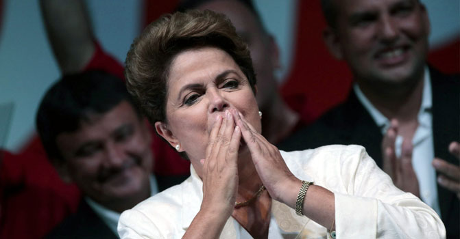 Rousseff yeniden Devlet Başkanı