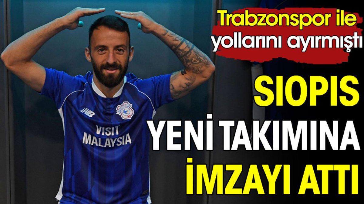 Erol Bulut Trabzonspor'dan ayrılan Siopis'i transfer etti