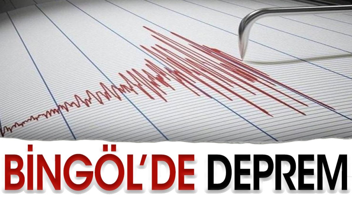 Bingöl'de 4,2 büyüklüğünde deprem