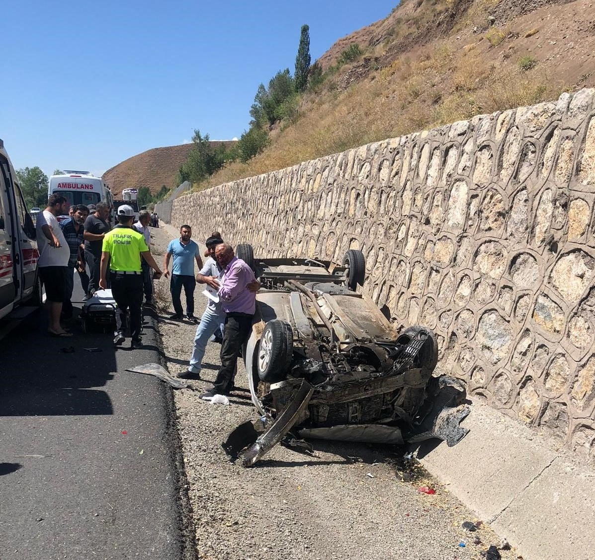 Erzincan'da Feci Kaza: 4 Yaralı