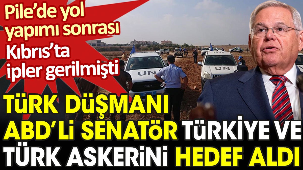 Türk düşmanı ABD'li senatör Kıbrıs gerilimi sonrası Türkiye ve Türk askerini hedef aldı