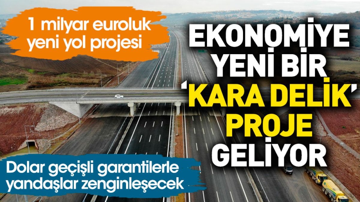 Ekonomiye yeni bir 'kara delik' proje geliyor