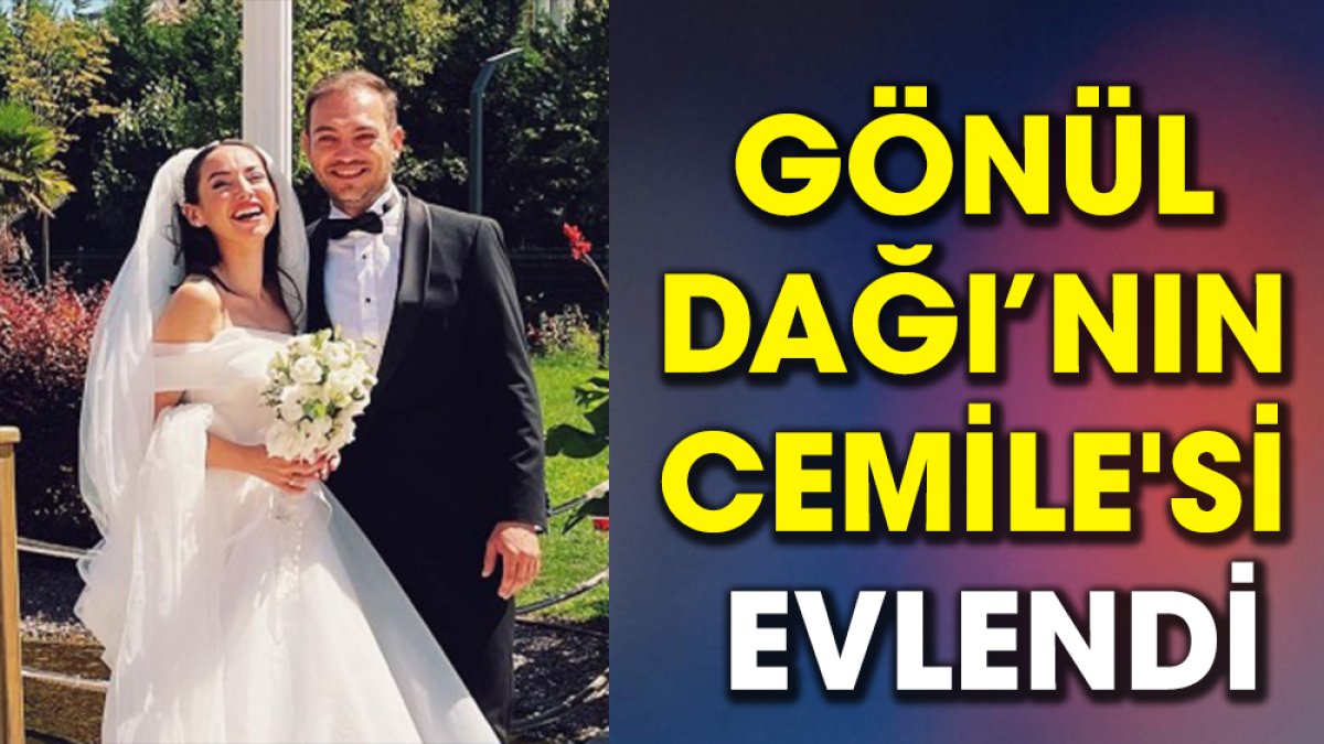 Gönül Dağı dizisinin Cemile'si Nazlı Pınar Kaya evlendi