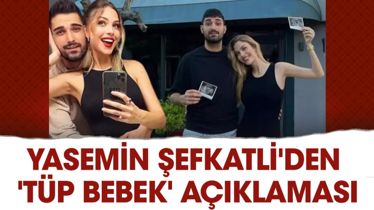 Yasemin Şefkatli'den 'tüp bebek' açıklaması