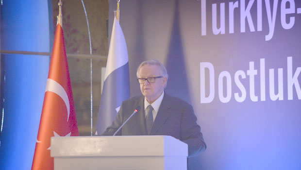 Ahtisaari: Takipteyiz