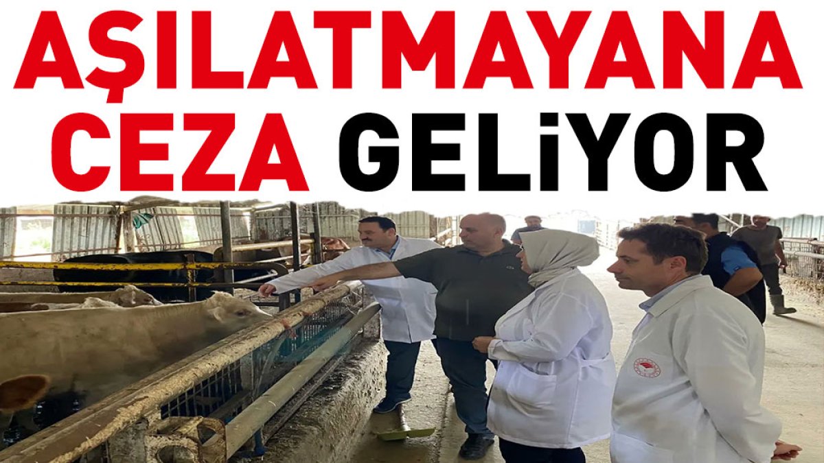 Aşılatmayana ceza geliyor