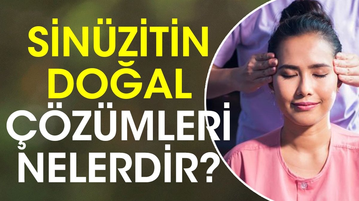 Sinüzitin doğal çözümleri nelerdir?