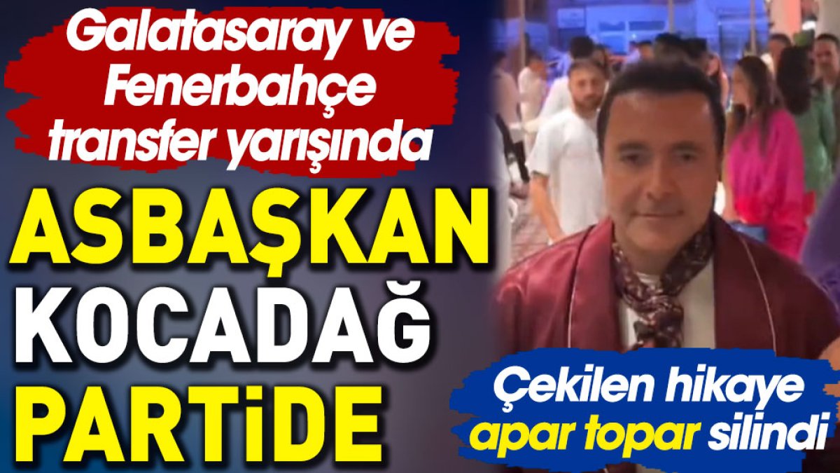 Fenerbahçe ve Galatasaray transfer bombalarını patlatırken Beşiktaş Asbaşkanı partide görüntülendi
