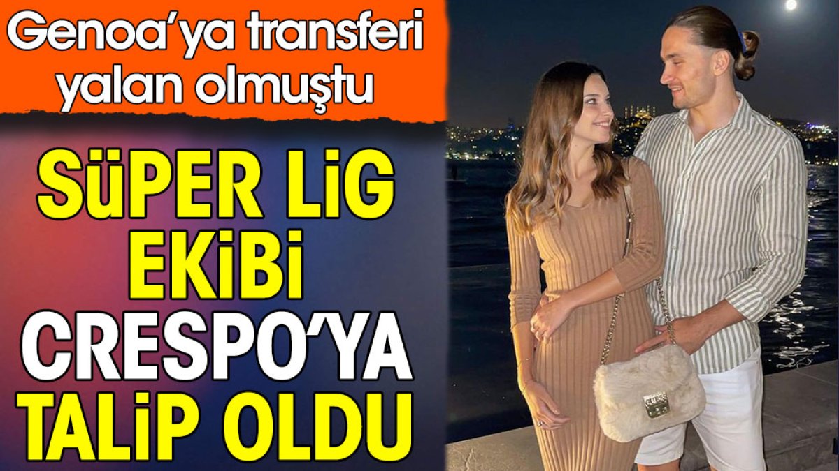 Fenerbahçeli Miguel Crespo'ya Süper Lig ekibi talip oldu
