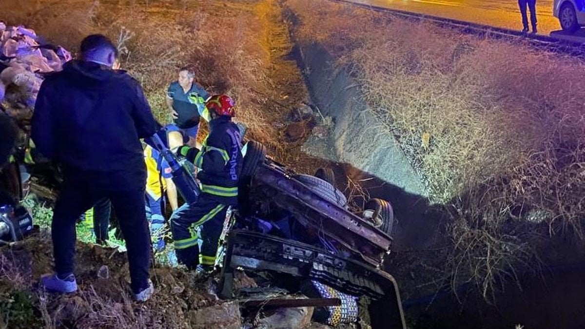 Denizli'de trafik kazası: 2'si bebek 4 ölü